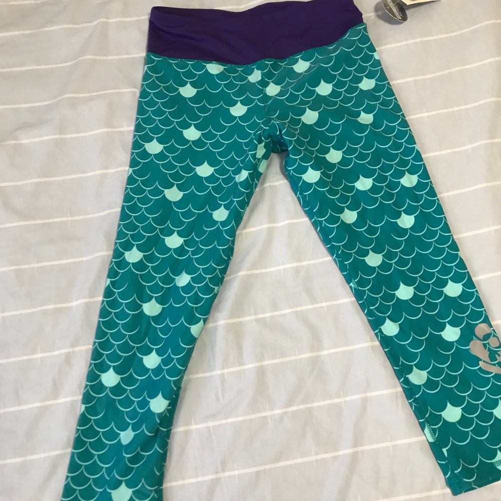 Disney Ariel Mermaid print workout yoga pants